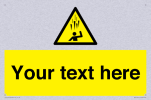 Custom Falling Ice sign